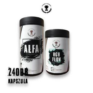 ALFA & HGH Flow / 0-24H TESTO | 240 db kapszula