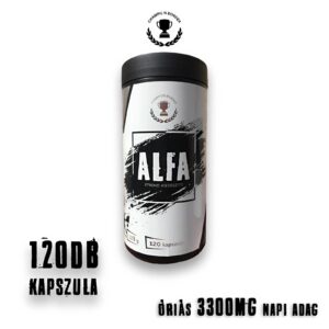 ALFA / Nappali természetes tesztoszteron fokozó | 120 db kapszula
